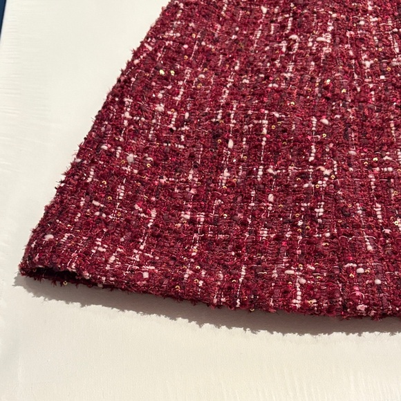 GAL MEETS GLAM COLLECTION Nell Bouclé Dreams Tweed Fit & Flare Dress from - Picture 5 of 12